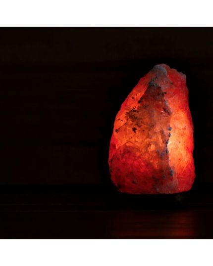   مصباح صخر الهملايا العلاجي - حجم متوسط ارتفاع (١٦ - ٢٢) سم  